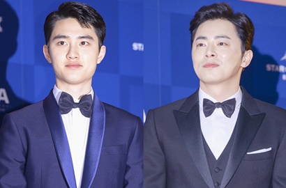 Kayak Adik Beneran, Imutnya D.O. EXO Ikuti Jo Jung Suk di Baeksang