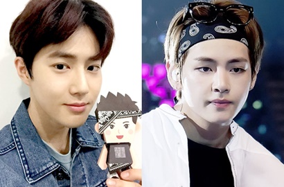 Begini Hasilnya Saat V BTS, Suho EXO Cs 'Jadi' Secantik Cewek