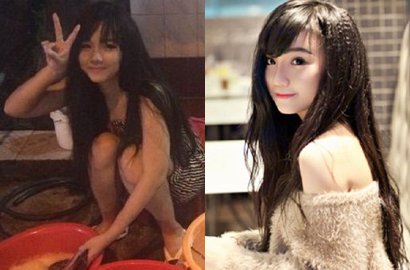 Miliki Wajah Cantik Rupawan, Foto Wanita sedang Cuci Piring Ini Viral