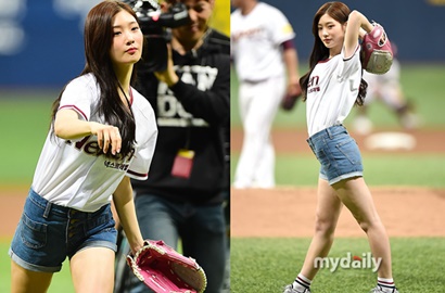 Cantik Saat Lempar Bola, Jung Chae Yeon Malah Diejek Soal Proporsi Tubuh