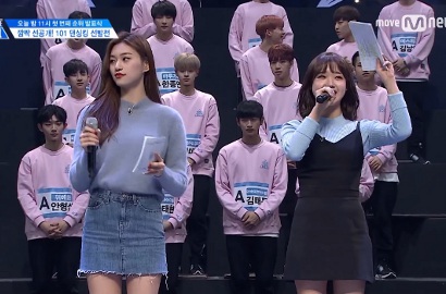 2 Eks IOI Jadi MC 'Produce 101', Begini Kocaknya Reaksi Para Trainee