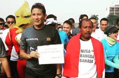 Jalan Kaki 651 Km Madiun-Jakarta Demi Temui Anies-Sandi, Ini Tujuan Eko Hadi