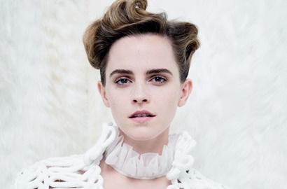 Kenakan Gaun Ala Mermaid, Emma Watson Selipkan Simbol 'Misterius'