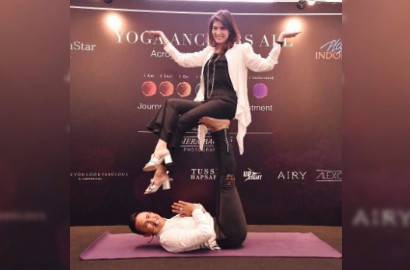 Carissa Putri Bagi Tips Cepat Hamil Lewat Akroyoga