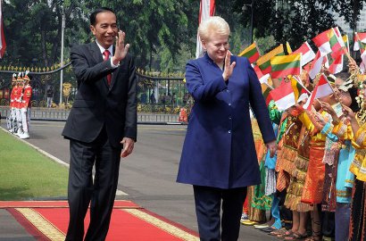 Bersejarah, Jokowi Terima Kunjungan Presiden Lithuania Pertama Sejak 24 Tahun