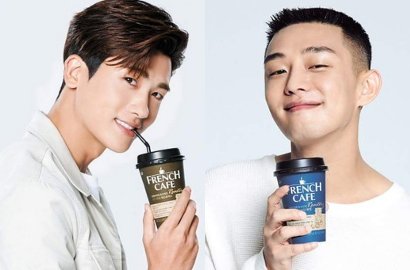 Sama-Sama Bintangi Iklan Kopi, Pak Hyungsik dan Yoo Ah In Tampil Super Kece