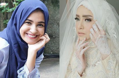 Bertabur Swarovski, Shireen Sungkar Bangga Desain Gaun Pernikahan Fairuz A. Rafiq