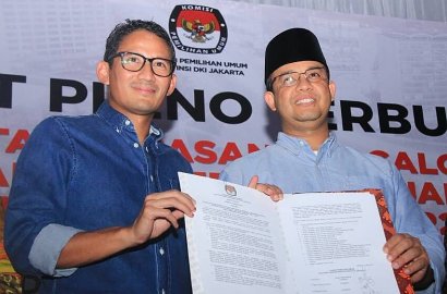 Ramai Dibicarakan di Medsos, Anies-Sandiaga Bakal Kurangi Jumlah Pasukan Oranye