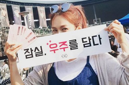 Makan Saat Konser EXO dan Tinggalkan Tempat Duluan, Chae Yeon Minta Maaf