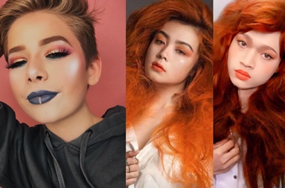Astaga! 6 Cowok Remaja Ini Jago Banget Soal Makeup, Cewek Pasti Galau Kalau Lihat Videonya