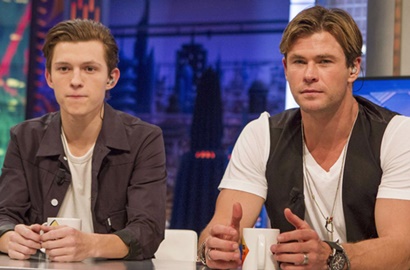 Demi Dapatkan Peran Spider-Man, Tom Holland Minta Bantuan Chris Hemsworth