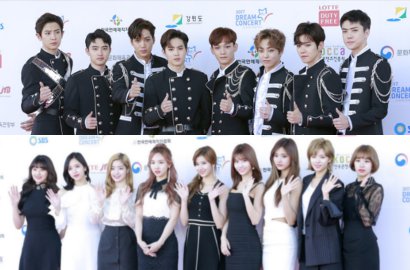 Berlangsung Meriah, Intip Kecenya Penampilan EXO-Twice cs di Dream Concert 2017