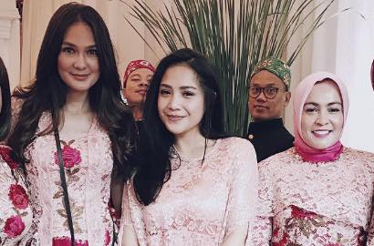 Kalahkan Syahrini Lewat Trend Kaftan Brokat 2017, Reaksi Nagita Malah Mengejutkan