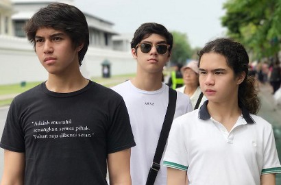 Putra Mulan-Ahmad Dhani Ulang Tahun, Begini Harapan Al, El dan Dul