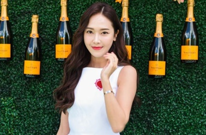 Cantik Bak Dewi di Pertandingan Polo, Jessica Selca Bareng Luke Evans