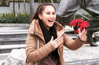 Nasihati Adik Soal Cinta, Ayu Ting Ting Ditertawakan Karena Plagiat Kutipan Film India
