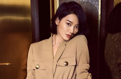 Umbar Pundak Mulus, Shin Min A Super Cantik di Pemotretan Ini