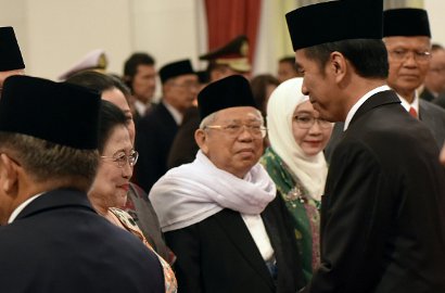 Jokowi Lantik Megawati dan Ma'ruf Amin Jadi Pengarah UKP Pancasila, Apa Tugasnya?