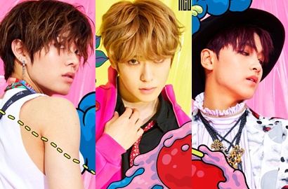 Haechan, Jaehyun-Yuta NCT 127 Nyentrik Abis di Teaser 'Cherry Bomb'