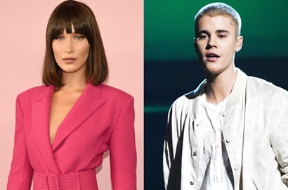 Kembaran Celana Pendek, Ada Hubungan Apa Bella Hadid dan Justin Bieber?