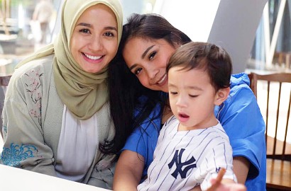 Nagita dan Laudya Cynthia Bella Kompakan Foto Berdua, Netter: Relationship Goal
