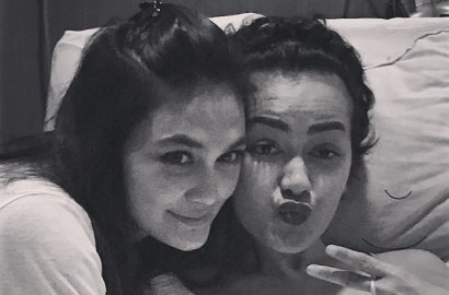 Julia Perez Dikabarkan Meninggal Saat Tidur, Begini Komentar Luna Maya