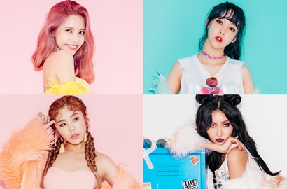 Mamamoo Rilis Deretan Teaser Comeback, Penampilan Seksi Hwasa Bikin Salah Fokus