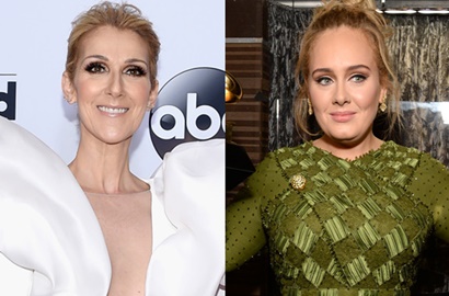Diam-Diam Datang ke Konser, Adele Jawab Ajakan Duet Celine Dion