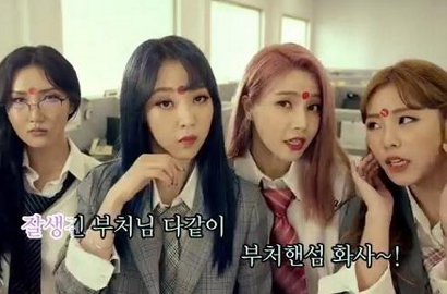 Dianggap Klaim Budaya India karena Pakai Bindi di MV 'Aze Gag', Mamamoo Dibela Netter