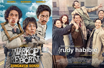 SCTV Tayangkan 'Warkop DKI Reborn' hingga 'Rudi Habibie' Saat Libur Lebaran