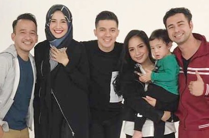 Meriah, Raffi Ahmad Gaet Irwansyah-Ruben Onsu cs Bintangi Video Klip OST 'Rafathar'