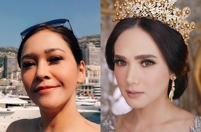 Maia Tampil Cantik Lebaran Bareng Tiga Putranya, Foto Mulan Disindir Seram