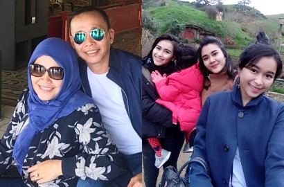 Merana Ditinggal Liburan, Ayah dan Ibu Ayu Ting Ting Hibur Diri Lakukan Ini