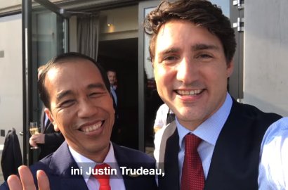 Bertemu di KTT G-20, Intip Vlog Presiden Jokowi dengan PM Kanada Justin Trudeau