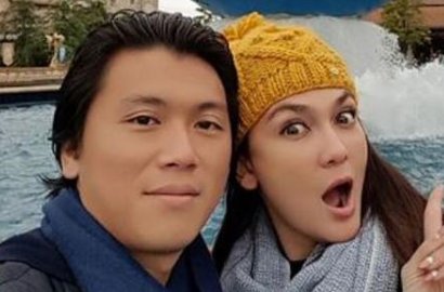Rayakan 4 Tahun Pacaran dengan Reino Barack, Luna Maya Diminta Cepat Nikah