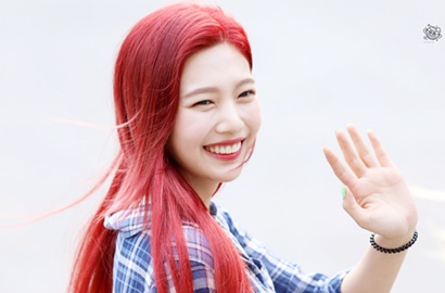 Foto Cantik Joy dengan Rambut Merah Ini Tuai Pujian Hingga Celaan