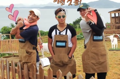 'Three Meals A Day 4'  Rilis Teaser,  Eric Mun dan Yoon Kyun Sang Sok Imut di Kandang Kambing