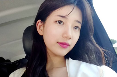 Umbar Belahan Dada, Suzy Malah Bikin Gemes Pamer Pose Manyun