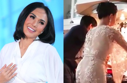 Diejek Saat Masak Pakai Gaun, Begini Cara Yuni Shara Tegur Keras Netizen