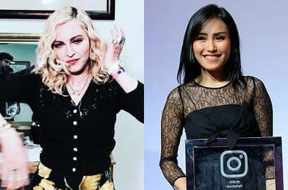 Followers Instagram Kalahkan Madonna, Ayu Ting Ting: Wow Amazing