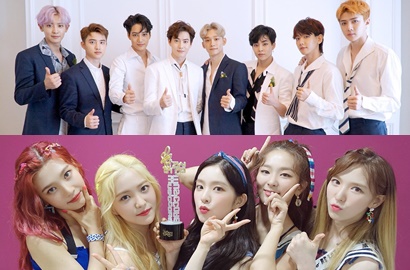 SM Berjaya, Red Velvet-EXO Duduki Idol Brand Reputasi Terbaik Juli 2017