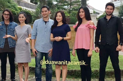 Astaga, Donny Michael cs Lakukan Ini di Sela Syuting 'Dua Wanita Cantik'