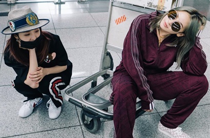 Bikin Kangen 2NE1, Begini Imutnya Dara-CL Pose Kocak Saat Liburan