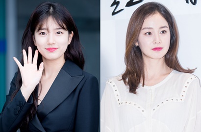 Difoto Candid, Cantiknya Suzy-Kim Tae Hee cs Dijamin Bikin Meleleh