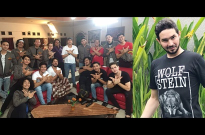 Serunya Pemeran 'Anak Langit' Kompak Dukung Donny Michael 'Dua Wanita Cantik'