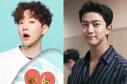 Kirim Truk Kopi Pink-Biru dan Boneka Beruang, Junho 2PM Dukung 'Save Me' Taecyeon