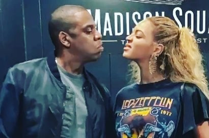 Kencan Romantis dengan Jay-Z, Beyonce Seksi Umbar Belahan Dada