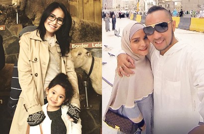 Ayu Ting Ting Foto Imut Bareng Bilqis, Niza Menangis Diselingkuhi Enji?