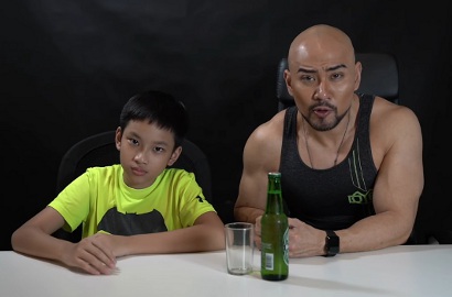 Video Azka Belajar Minum Bir Tuai Kontroversi, Begini Penjelasan Deddy Corbuzier