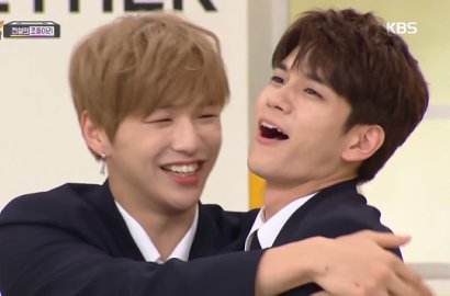 Kang Daniel dan Ong Sung Woo Wanna One Parodikan 'DOTS' di 'Happy Together', Seperti Apa?